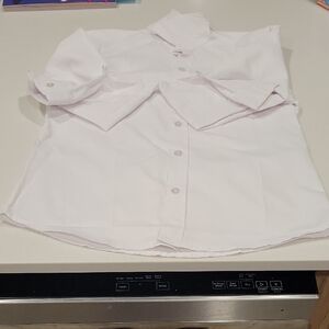 Classic White Button Down Shirt